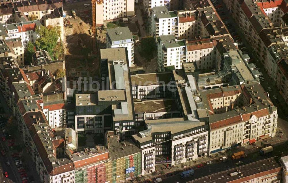 Luftbild Berlin-Friedrichshain - Frankfurter Allee Plaza / Jede Verwendung nur mit Urheberangabe: Foto: LUFTBILD & PRESSEFOTO/Robert Grahn und Belegzusendung bei Drucken statthaft !!