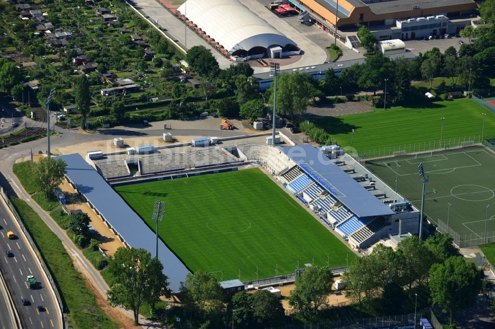 Luftbild Frankfurt am Main - Frankfurter Volksbank-Stadion in Frankfurt am Main im Bundesland Hessen