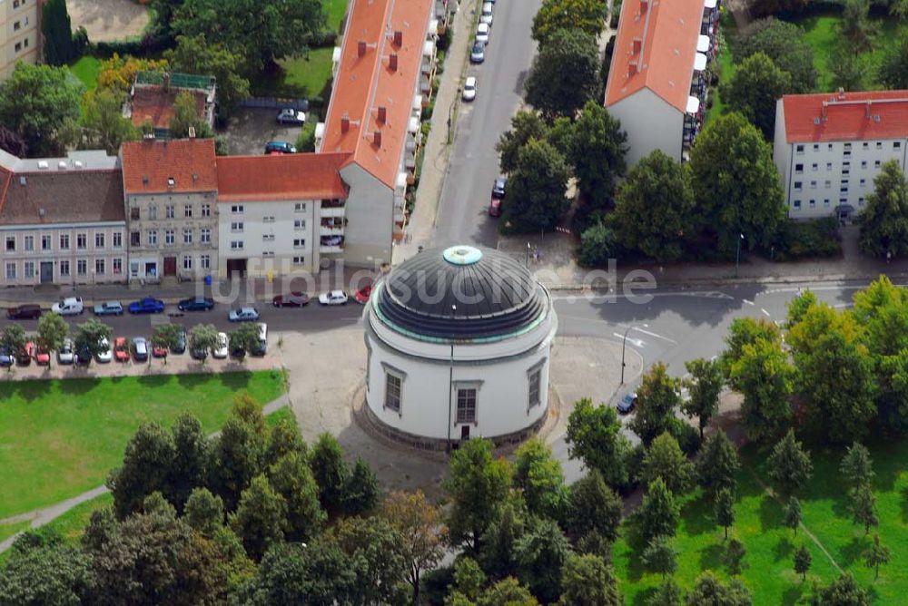 Potsdam aus der Vogelperspektive: Französiche Kirche