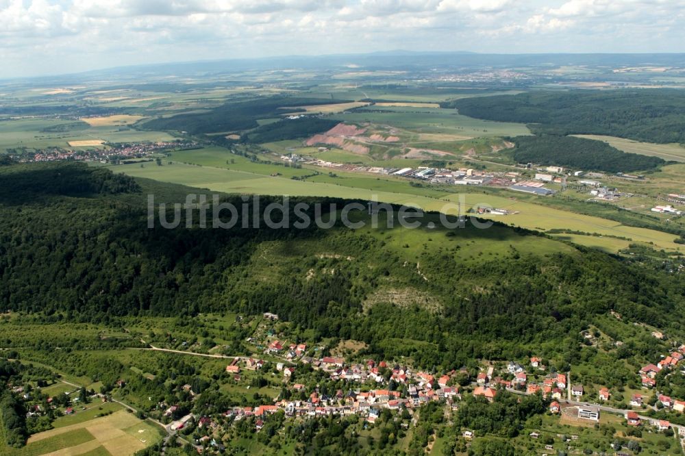 Luftaufnahme Sondershausen - Frauenberg bei Sondershausen im Bundesland Thüringen