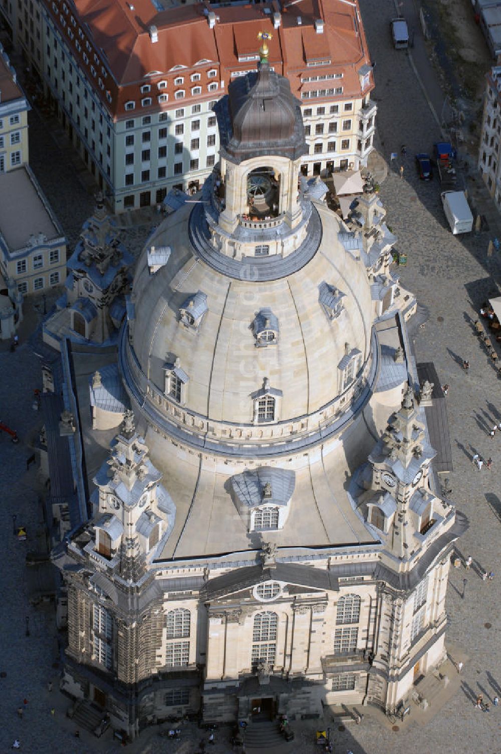 Luftbild DRESDEN - Frauenkirche Dresden