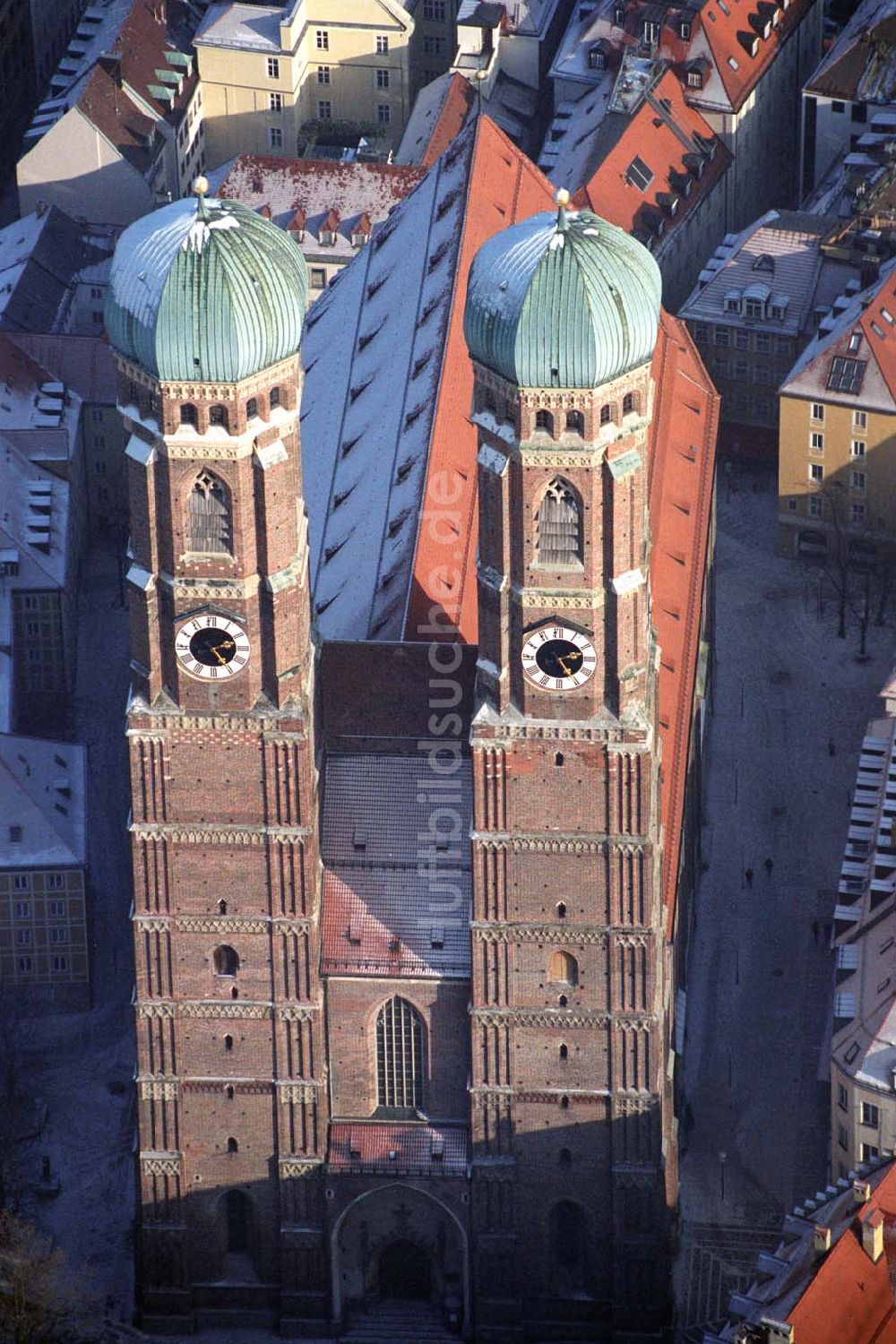 Luftbild München / Bayern - Frauenkirche - München