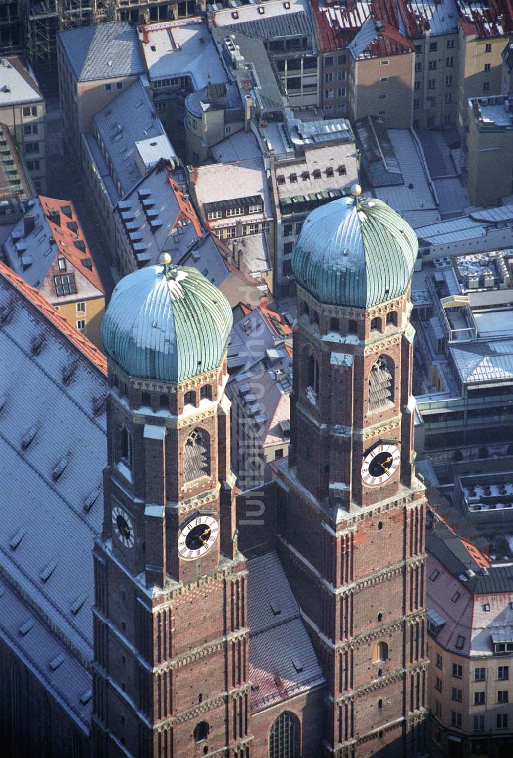 Luftbild München / Bayern - Frauenkirche - München