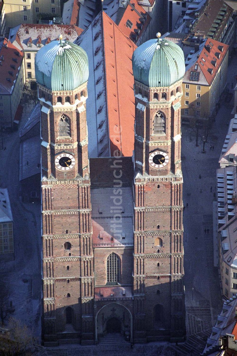 Luftaufnahme München / Bayern - Frauenkirche - München