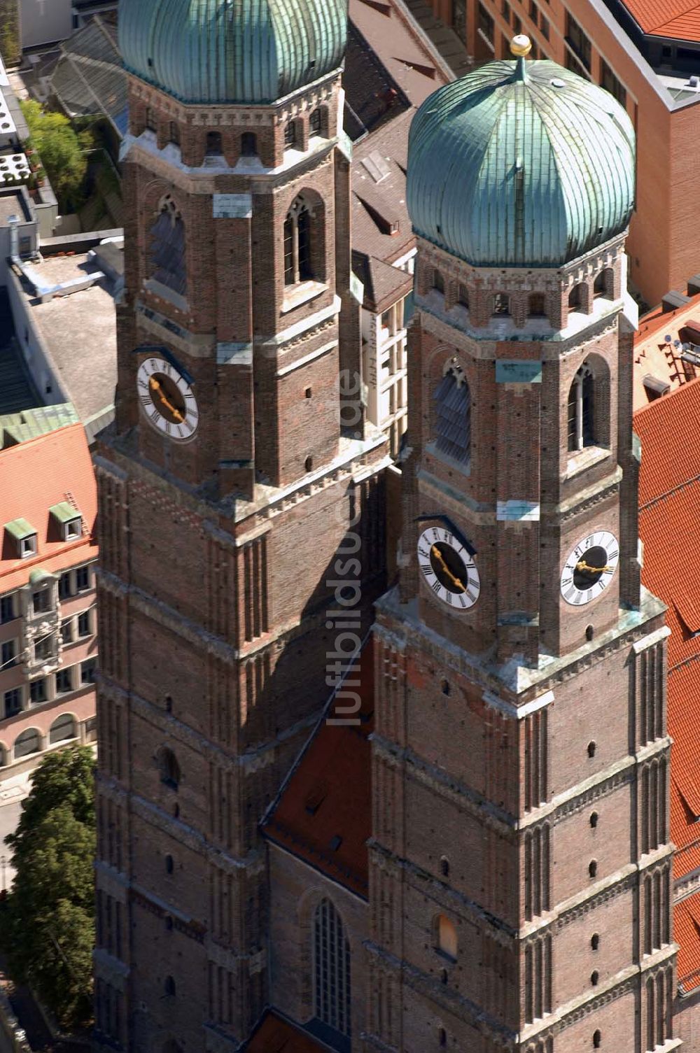 München aus der Vogelperspektive: Frauenkirche München