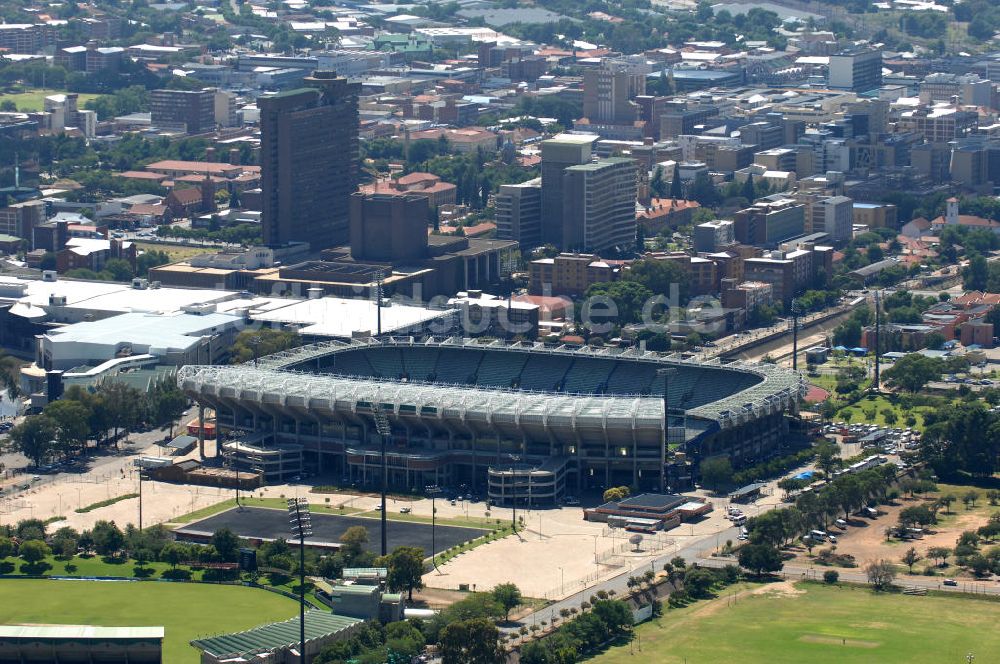 Luftbild Bloemfontein - Free State Stadion / Stadium Bloemfontein Südafrika / South Africa