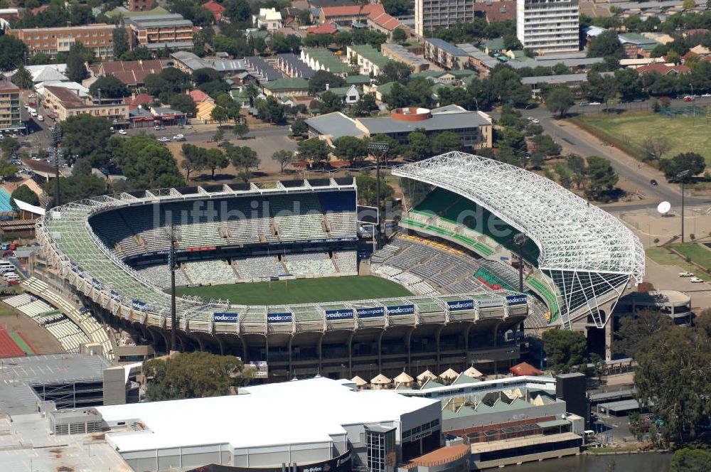 Bloemfontein aus der Vogelperspektive: Free State Stadion / Stadium Bloemfontein Südafrika / South Africa