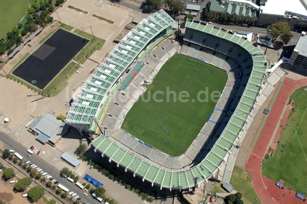 Luftbild Bloemfontein - Free State Stadion / Stadium Bloemfontein Südafrika / South Africa