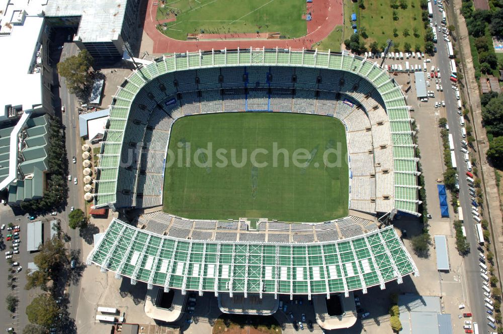 Luftaufnahme Bloemfontein - Free State Stadion / Stadium Bloemfontein Südafrika / South Africa