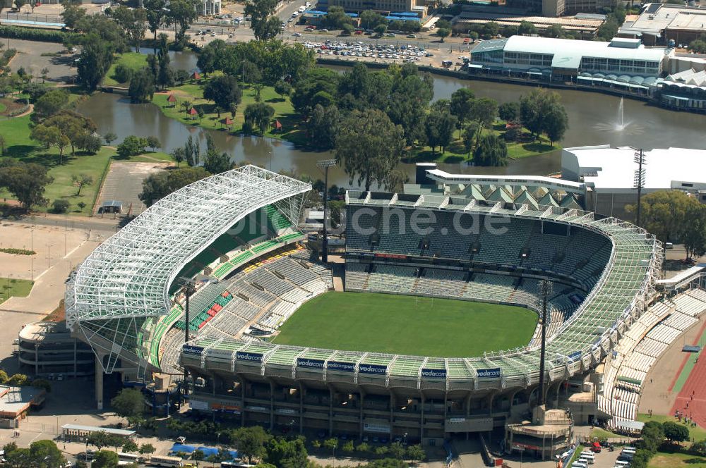 Bloemfontein aus der Vogelperspektive: Free State Stadion / Stadium Bloemfontein Südafrika / South Africa