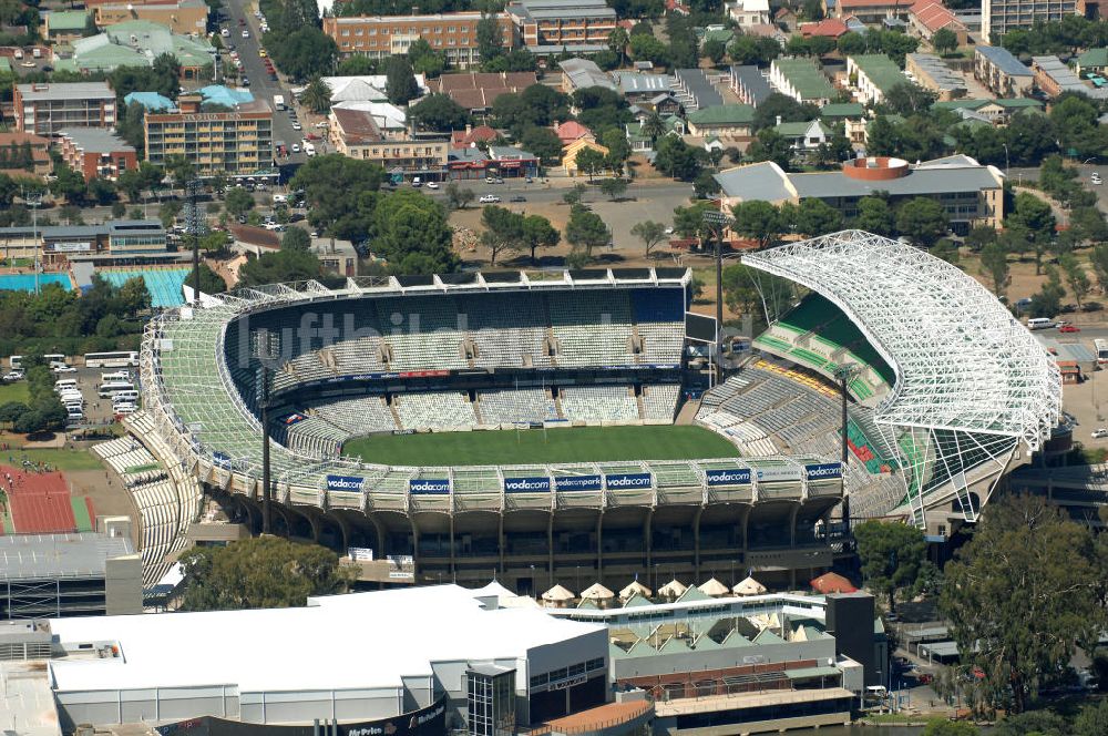 Bloemfontein aus der Vogelperspektive: Free State Stadion / Stadium Bloemfontein Südafrika / South Africa