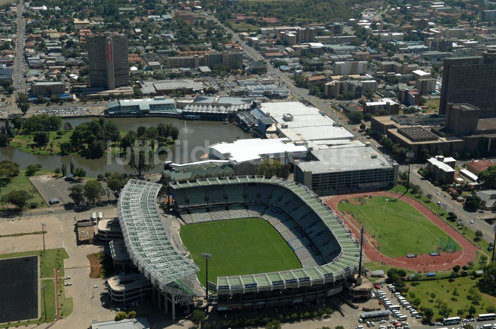 Luftaufnahme Bloemfontein - Free State Stadion / Stadium Bloemfontein Südafrika / South Africa