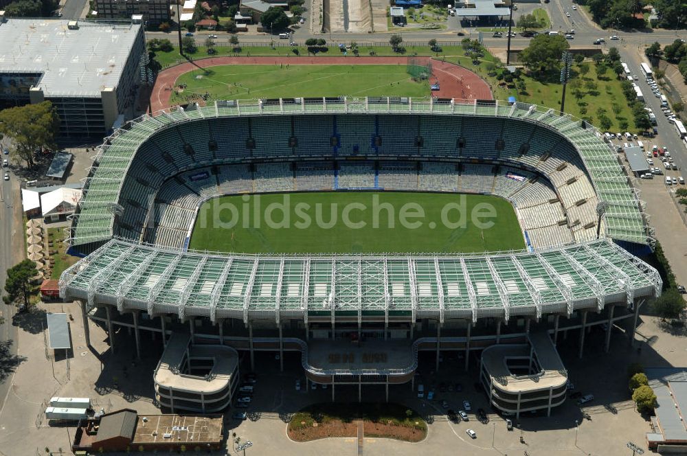 Bloemfontein aus der Vogelperspektive: Free State Stadion / Stadium Bloemfontein Südafrika / South Africa