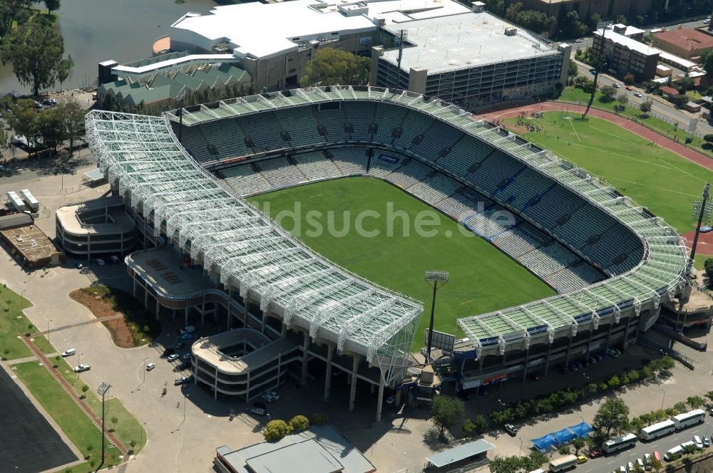 Luftbild Bloemfontein - Free State Stadion / Stadium Bloemfontein Südafrika / South Africa