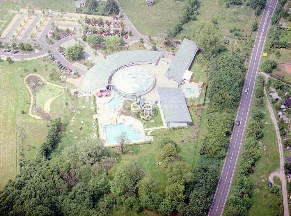 Luftbild Tabarz - Freibad in Tabarz.