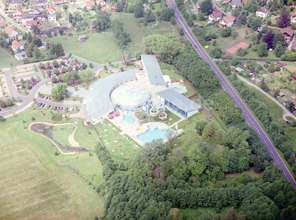 Luftaufnahme Tabarz - Freibad in Tabarz.