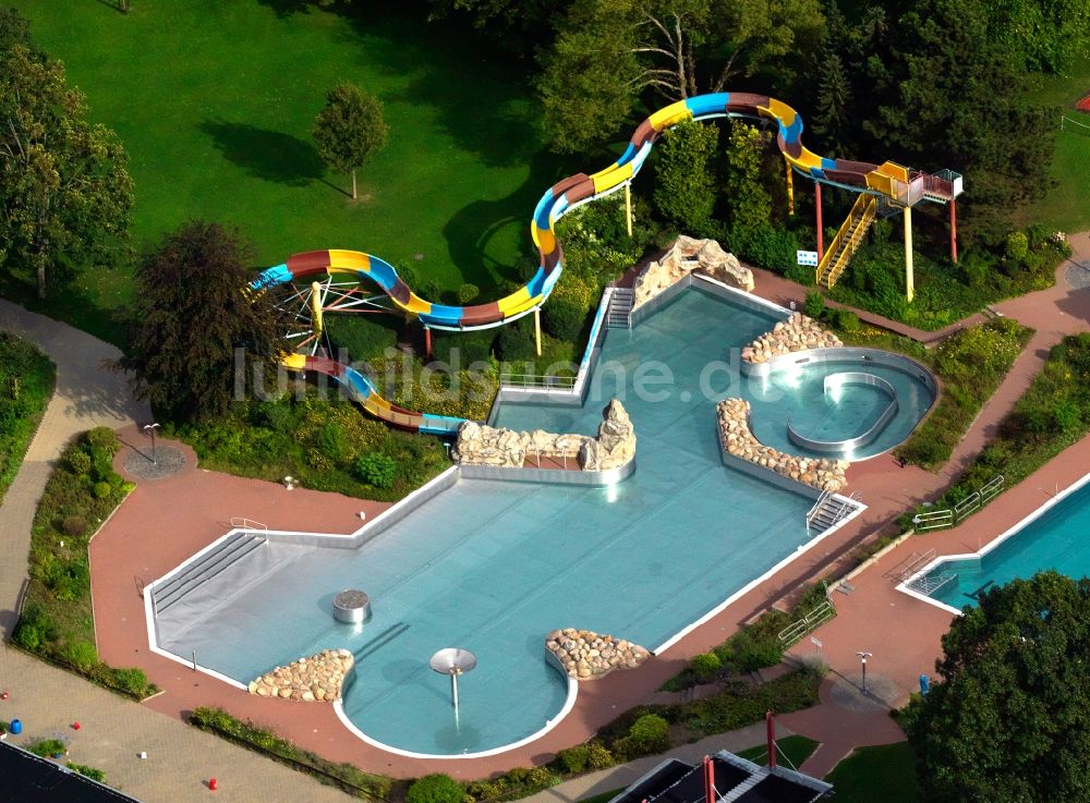 Vallendar aus der Vogelperspektive: Freibad Vallendar in Vallendar im Bundesland Rheinland-Pfalz