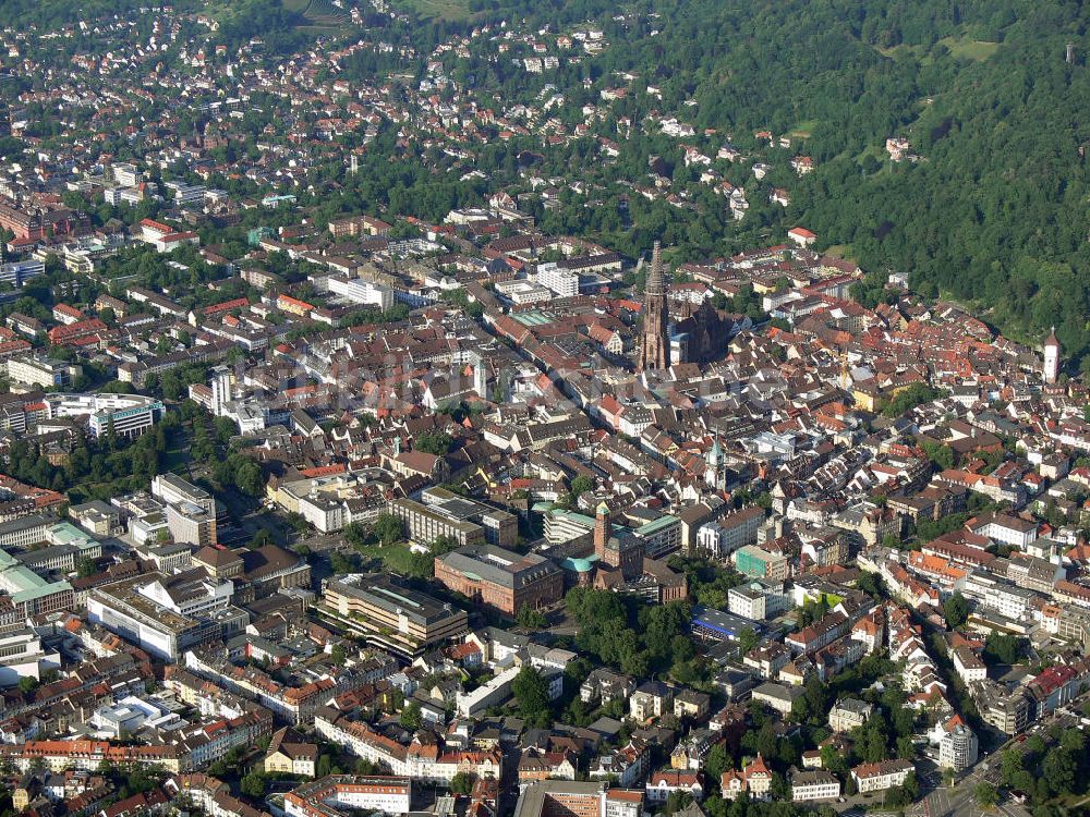 Freiburg von oben - Freiburg