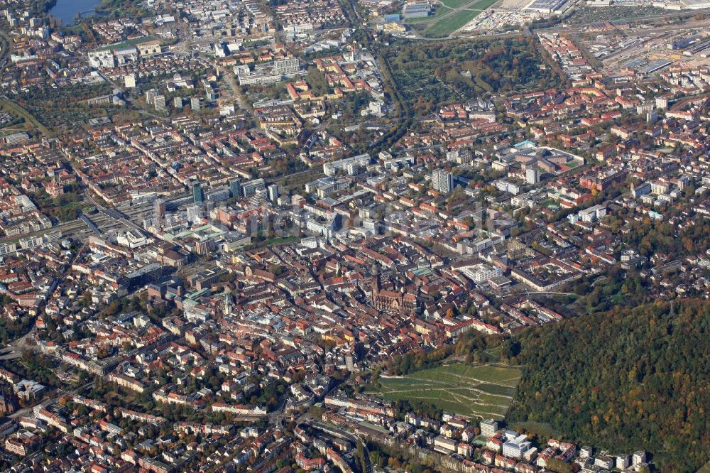 Luftbild Freiburg im Breisgau - Freiburg im Breisgau im Bundesland Baden-Württemberg