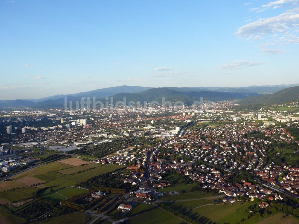 Freiburg von oben - Freiburg St. Georgen