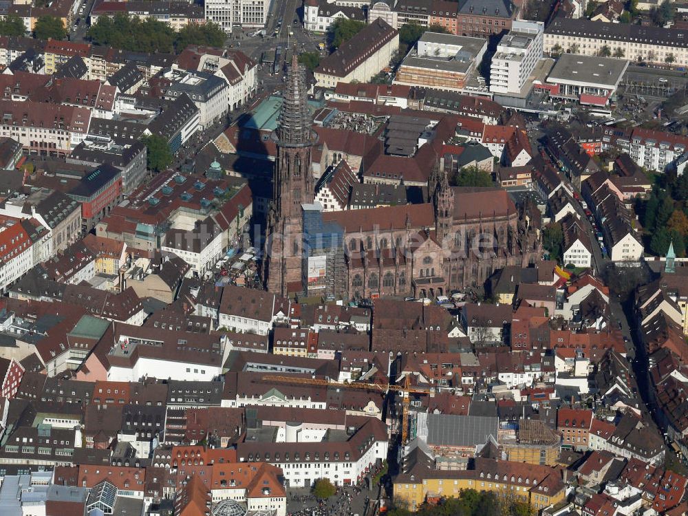 Freiburg von oben - Freiburger Münster