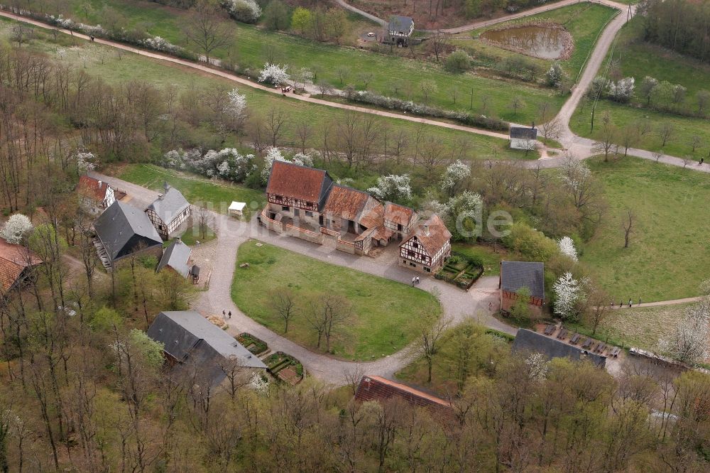 Luftaufnahme Bad Sobernheim - Freilichtmuseum Bad Sobernheim im Bundesland Rheinland-Pfalz