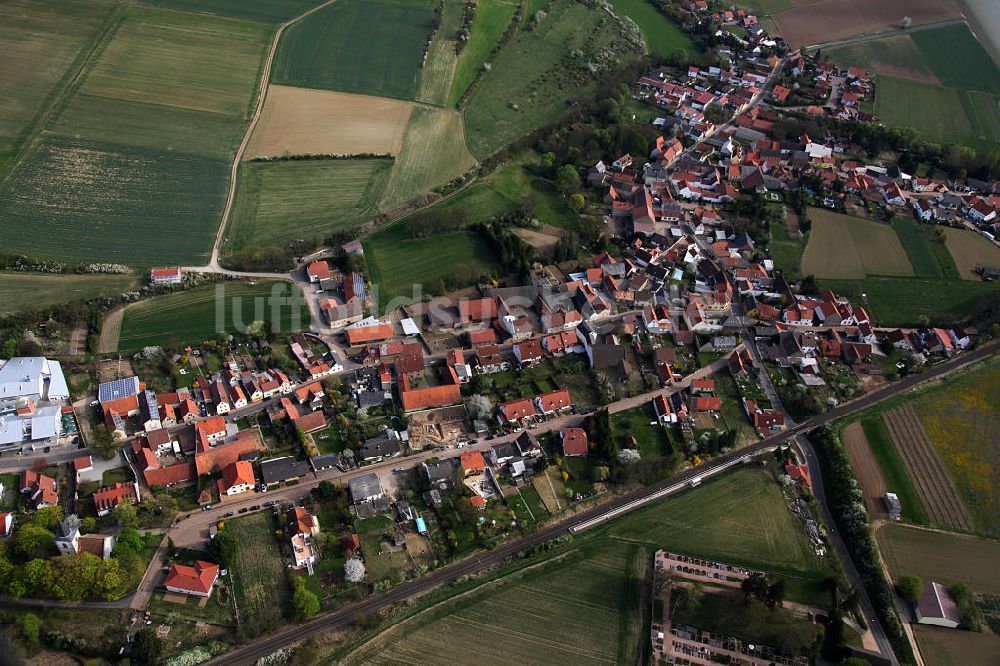 Luftaufnahme Freimersheim - Freimersheim, eine Ortsgemeinde im Landkreis Alzey-Worms in Rheinland-Pfalz