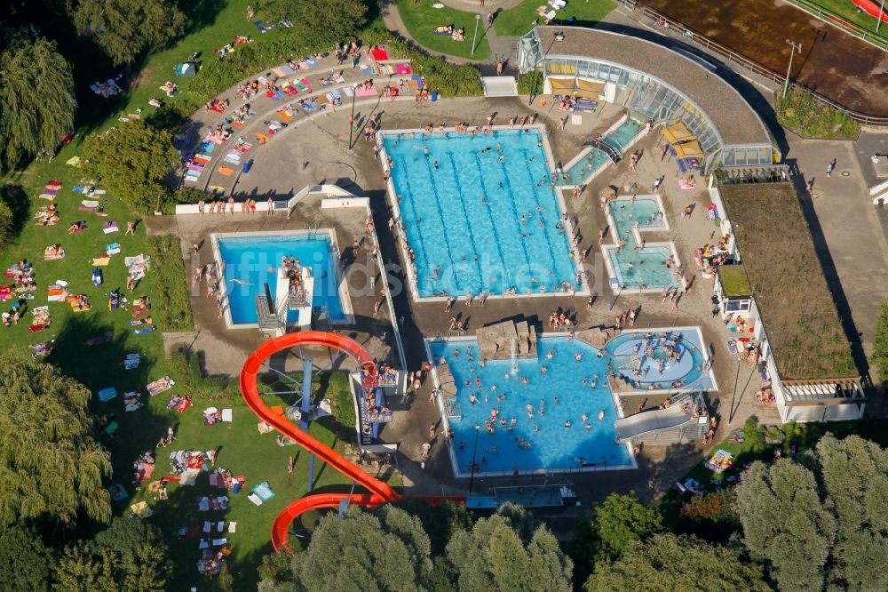 Luftaufnahme Herdecke - Freizeitbad Bleichstein in Herdecke im Bundesland Nordrhein-Westfalen