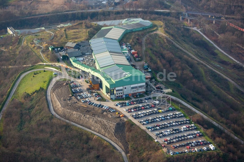 Luftaufnahme Bottrop - Freizeiteinrichtung INTERSPORT ALPINCENTER in Bottrop im Bundesland Nordrhein-Westfalen