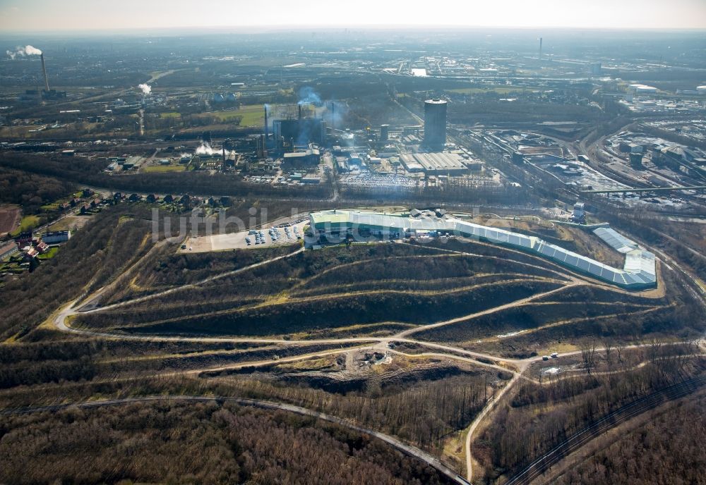 Luftbild Bottrop - Freizeiteinrichtung INTERSPORT ALPINCENTER in Bottrop im Bundesland Nordrhein-Westfalen