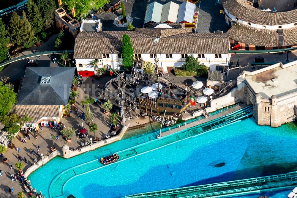 Rust aus der Vogelperspektive: Freizeitpark Europa-Park in Rust Baden