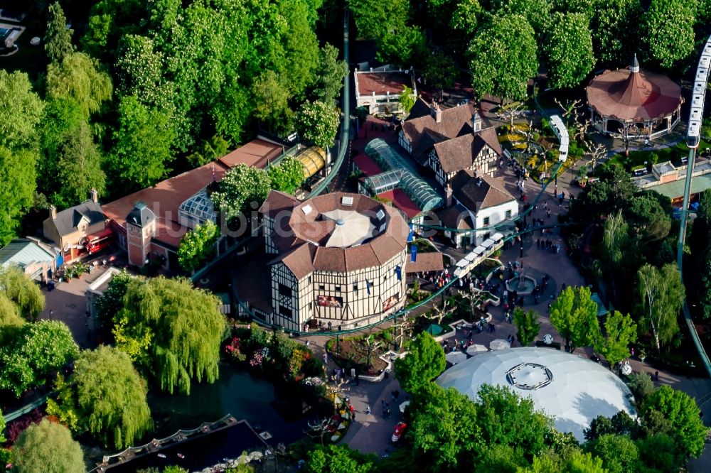 Luftbild Rust - Freizeitpark Europa-Park in Rust Baden