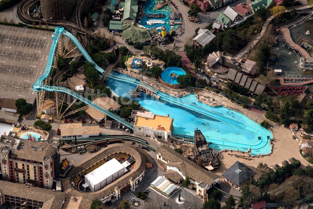 Luftbild Rust - Freizeitpark Europapark in Rust im Bundesland Baden-Württemberg, Deutschland