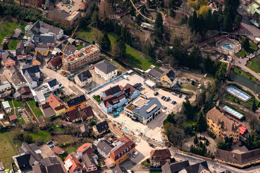 Rust aus der Vogelperspektive: Freizeitpark Europapark in Rust im Bundesland Baden-Württemberg, Deutschland