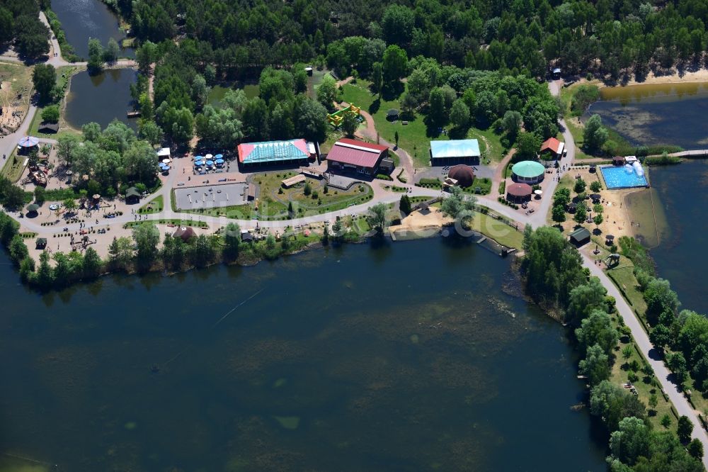 Luftbild Oranienburg - Freizeitpark Germendorf in Oranienburg im Bundesland Brandenburg