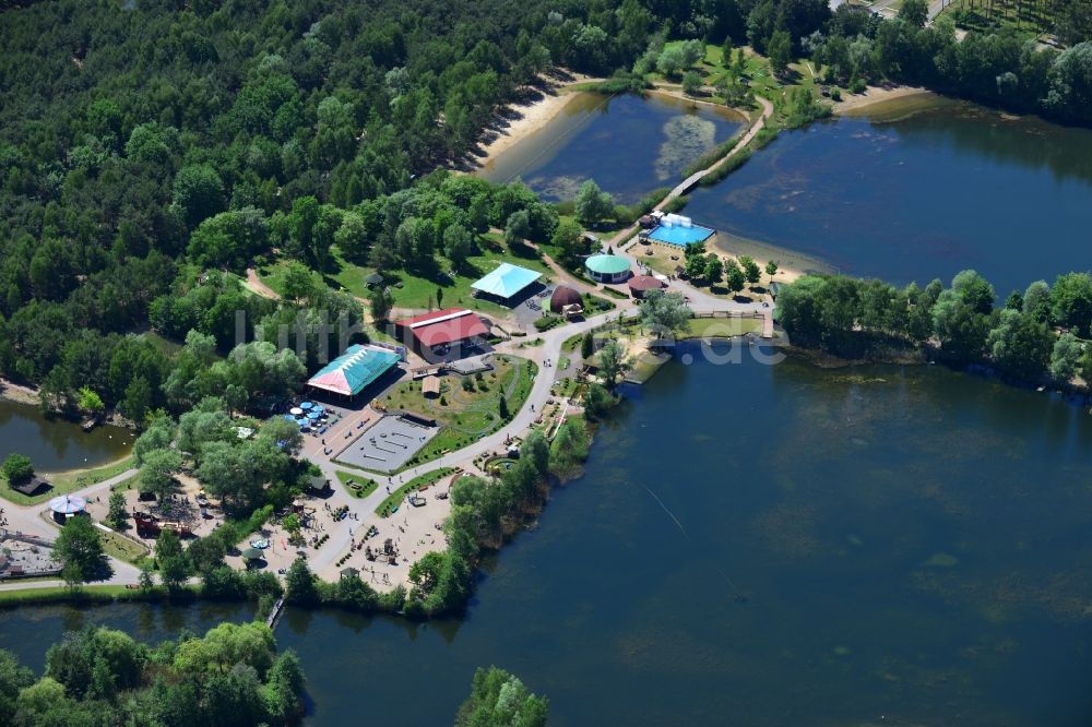 Luftbild Oranienburg - Freizeitpark Germendorf in Oranienburg im Bundesland Brandenburg