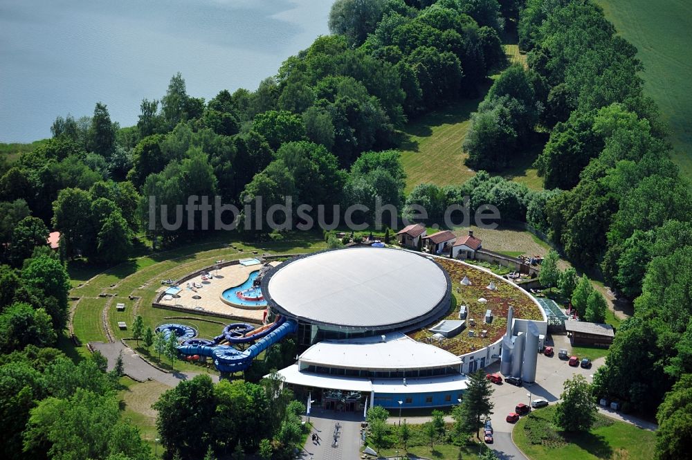 Hohenfelden aus der Vogelperspektive: Freizeitpark Hohenfelden am Stausee Hohenfelden in Thüringen