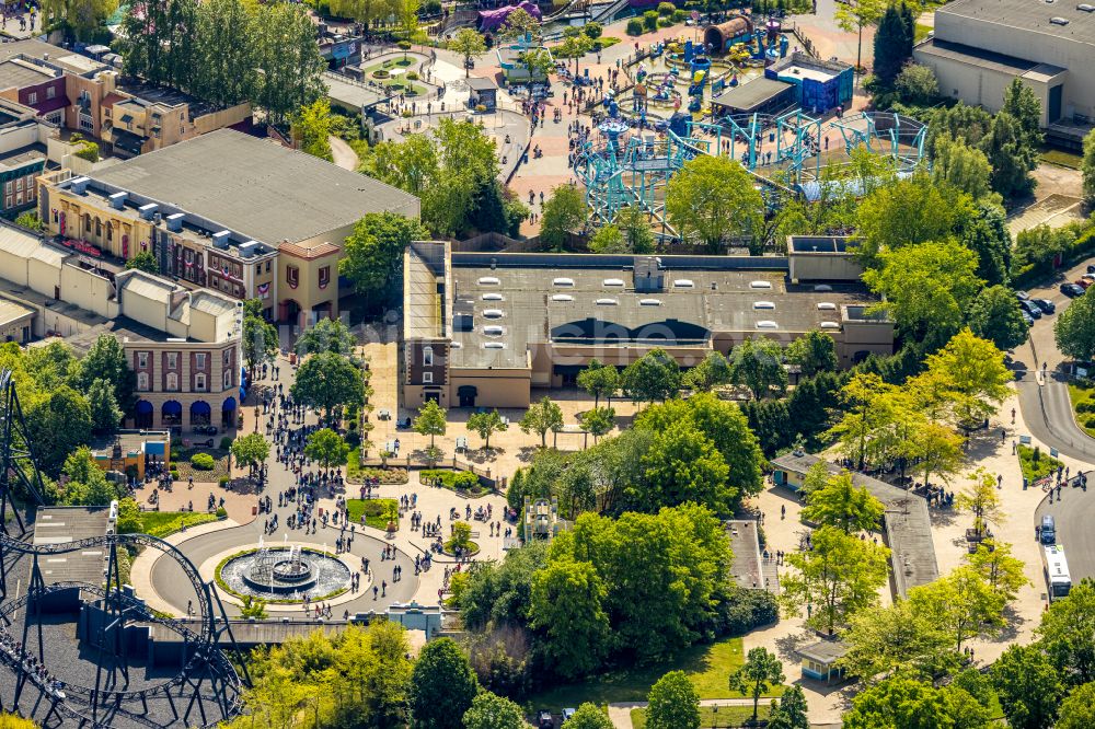 Luftbild Kirchhellen - Freizeitpark Movie Park Germany in Kirchhellen im Bundesland Nordrhein-Westfalen