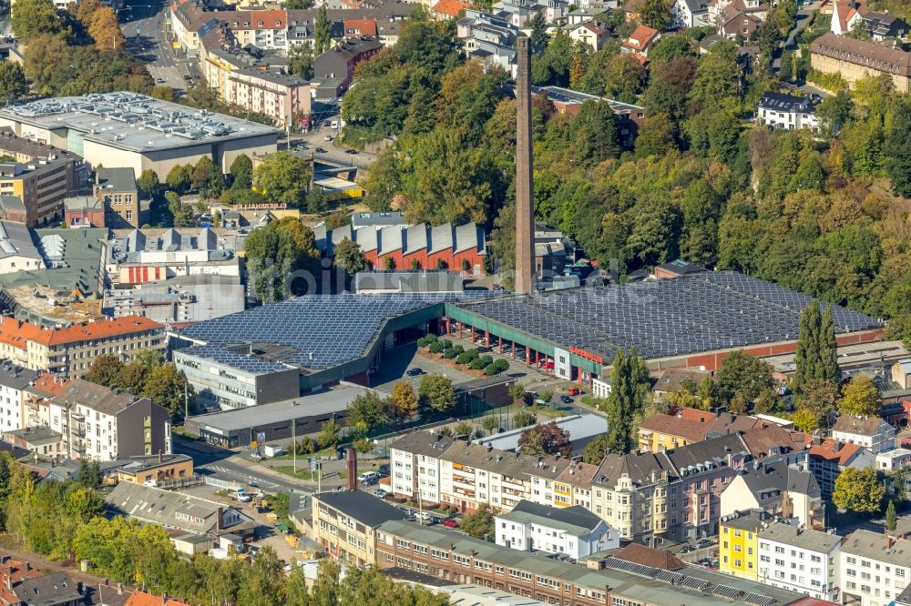 Hagen von oben - Freizeitzentrum Elbershallen in Hagen im Bundesland Nordrhein-Westfalen, Deutschland