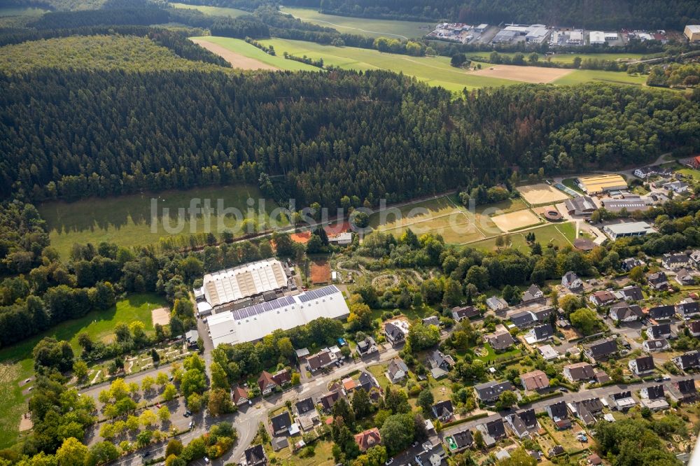 Luftbild Netphen - Freizeitzentrum Freizeitpark Netphen in Netphen im Bundesland Nordrhein-Westfalen, Deutschland