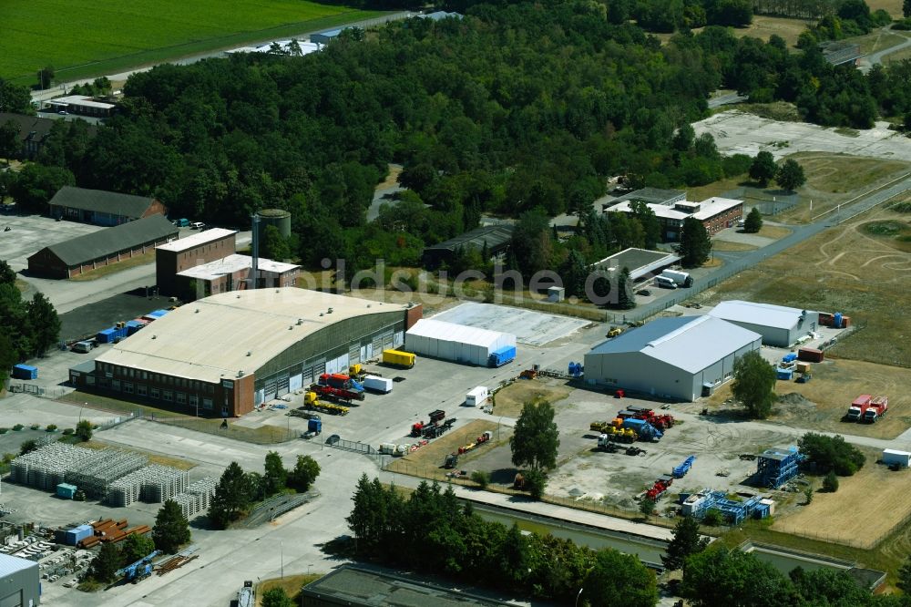 Wesendorf aus der Vogelperspektive: Freizeitzentrum Hammerstein Park Wesendorf entlang der Lange Straße in Wesendorf im Bundesland Niedersachsen, Deutschland