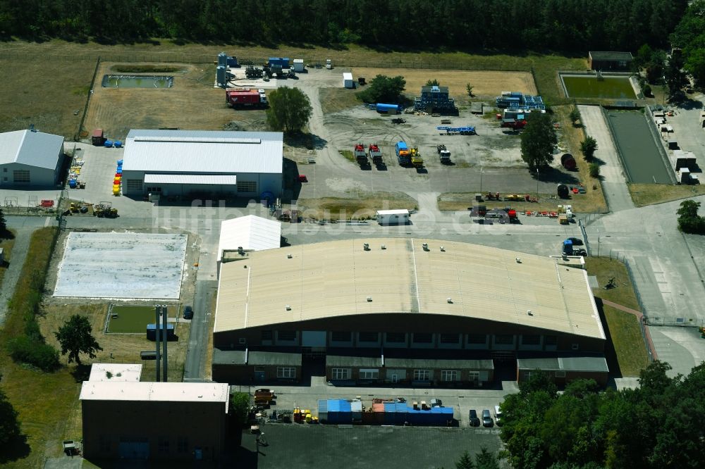 Luftbild Wesendorf - Freizeitzentrum Hammerstein Park Wesendorf entlang der Lange Straße in Wesendorf im Bundesland Niedersachsen, Deutschland