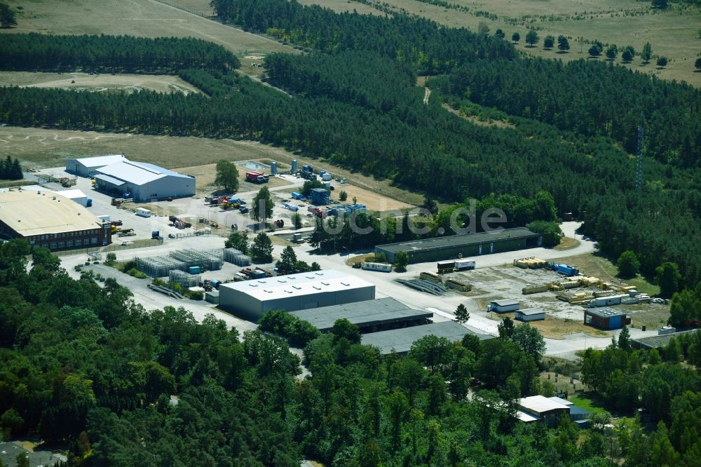 Luftbild Wesendorf - Freizeitzentrum Hammerstein Park Wesendorf entlang der Lange Straße in Wesendorf im Bundesland Niedersachsen, Deutschland