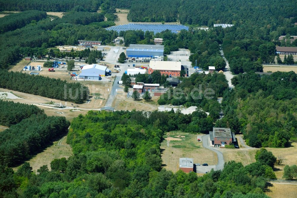 Wesendorf aus der Vogelperspektive: Freizeitzentrum Hammerstein Park Wesendorf entlang der Lange Straße in Wesendorf im Bundesland Niedersachsen, Deutschland