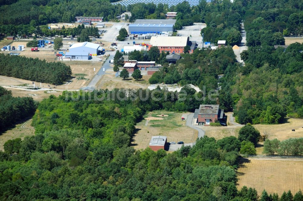 Luftbild Wesendorf - Freizeitzentrum Hammerstein Park Wesendorf entlang der Lange Straße in Wesendorf im Bundesland Niedersachsen, Deutschland