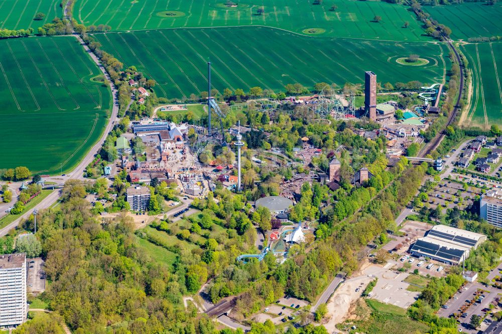 Sierksdorf aus der Vogelperspektive: Freizeitzentrum HANSA-PARK in Sierksdorf im Bundesland Schleswig-Holstein, Deutschland