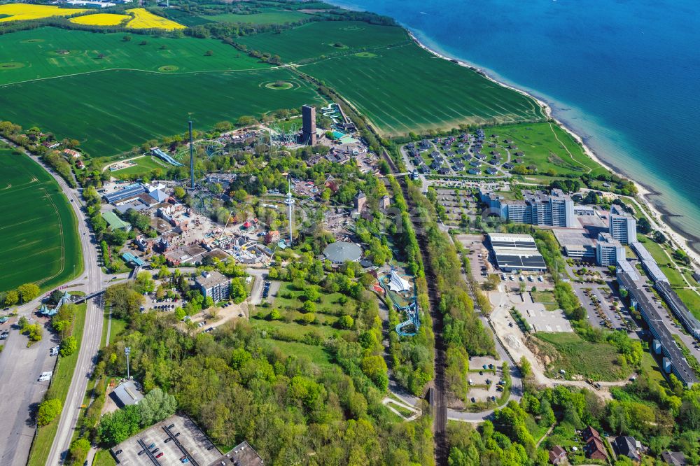 Luftbild Sierksdorf - Freizeitzentrum HANSA-PARK in Sierksdorf im Bundesland Schleswig-Holstein, Deutschland