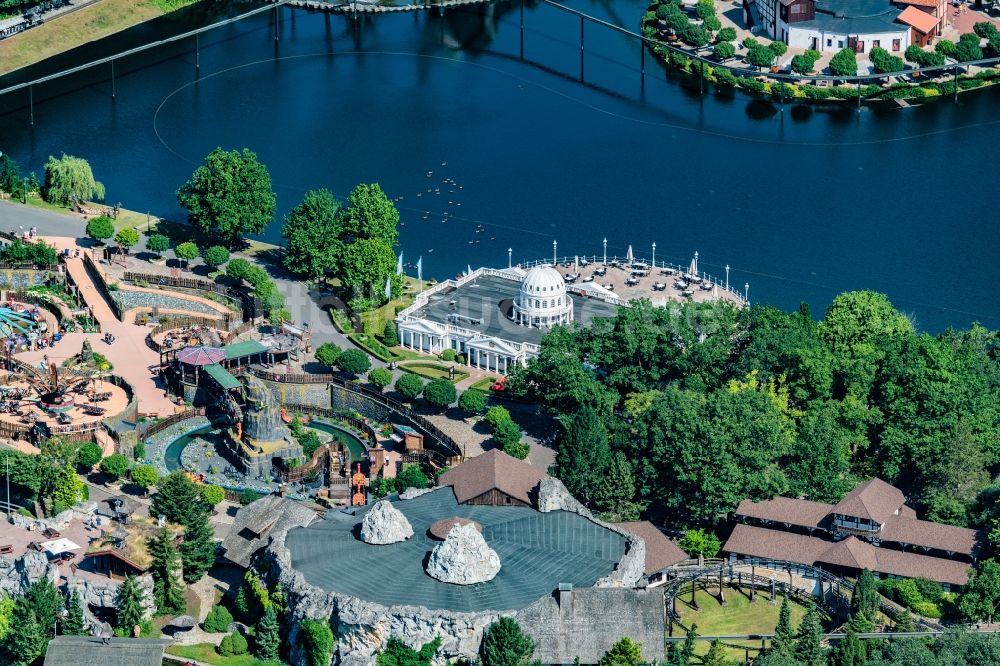 Soltau aus der Vogelperspektive: Freizeitzentrum Heidepark Soltau in Soltau im Bundesland Niedersachsen, Deutschland