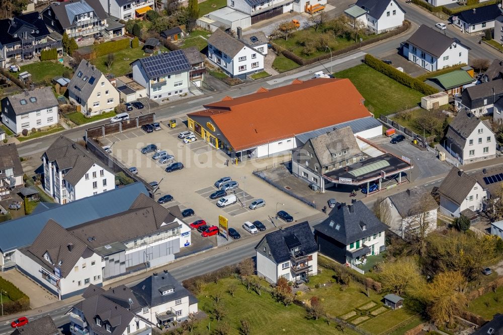 Luftaufnahme Brilon - Freizeitzentrum der St. Hubertus-Schützenbruderschaft 1417 an der Altenbürener Straße in Brilon im Bundesland Nordrhein-Westfalen, Deutschland