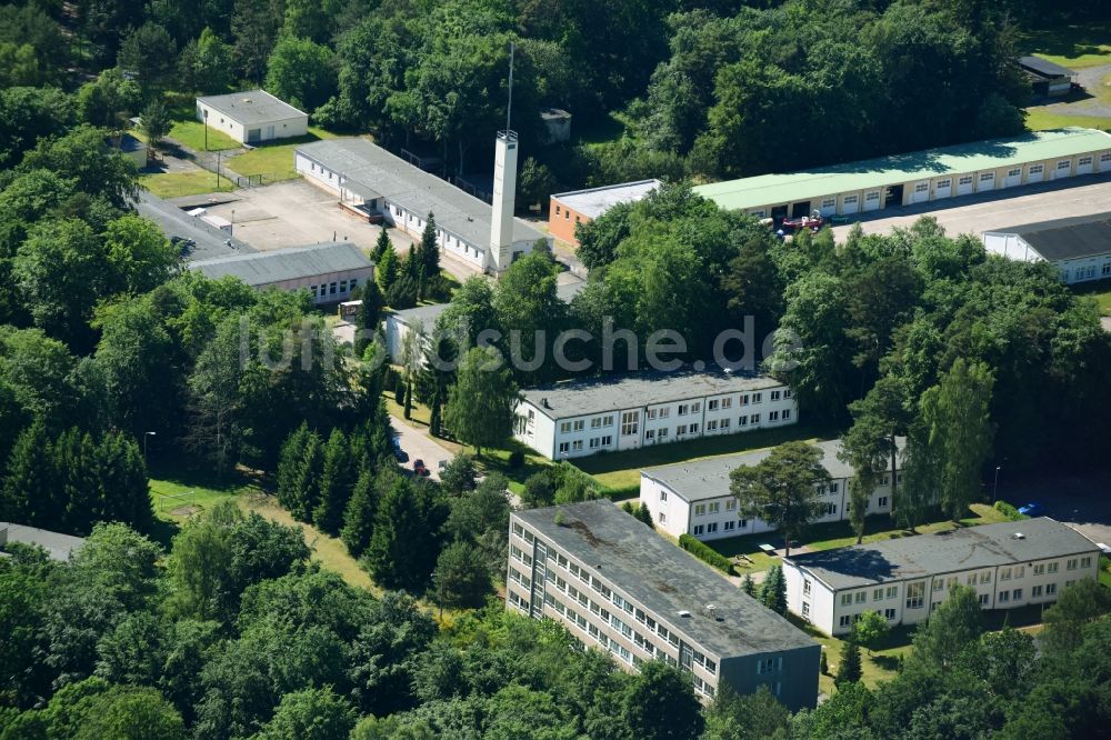 Parchim von oben - Freizeitzentrum des Jugendförderverein Parchim/Lübz in Parchim im Bundesland Mecklenburg-Vorpommern, Deutschland